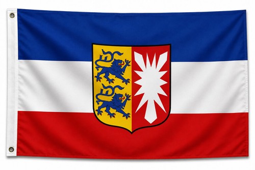 Flagge schleswig holstein - schleswig,
