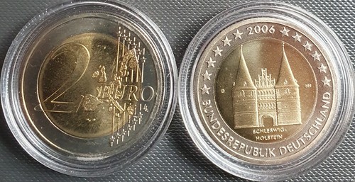 Deutschland euro münze - deutschland, 2