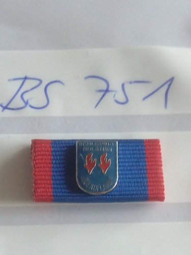 Bandspange feuerwehr schleswig - bandspange,