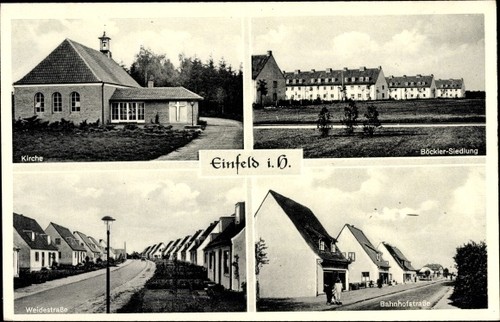 Einfeld neumünster in - ak,