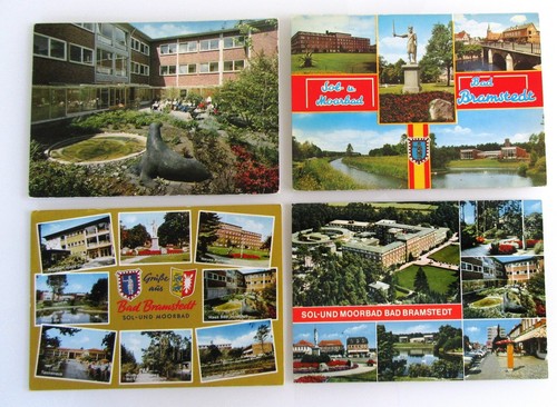 Postkarten lot bad bramstedt - postkarten,
