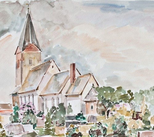 Hattstedt kirche marien - hattstedt,