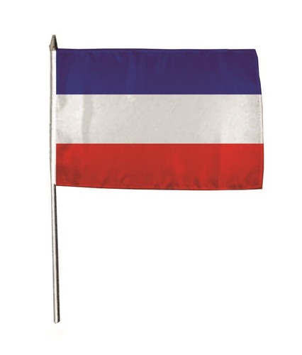 Stockflagge schleswig holstein - stockflagge, schleswig-holstein