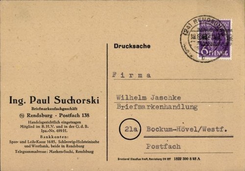 Rendsburg schleswig - ak,
