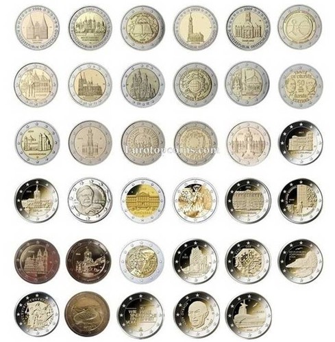2 euro gedenkmünzen - euro,